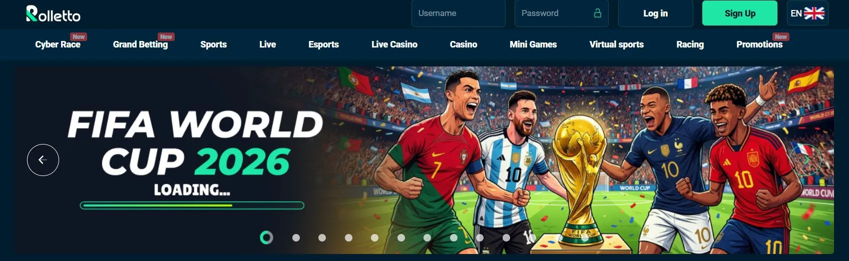 Lista cazinouri online Rolletto Casino